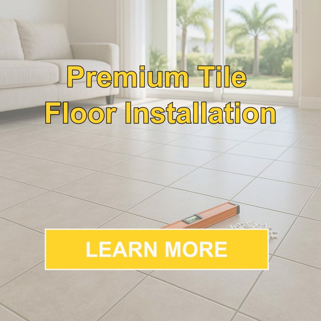 Premium Tile Floor Installation
